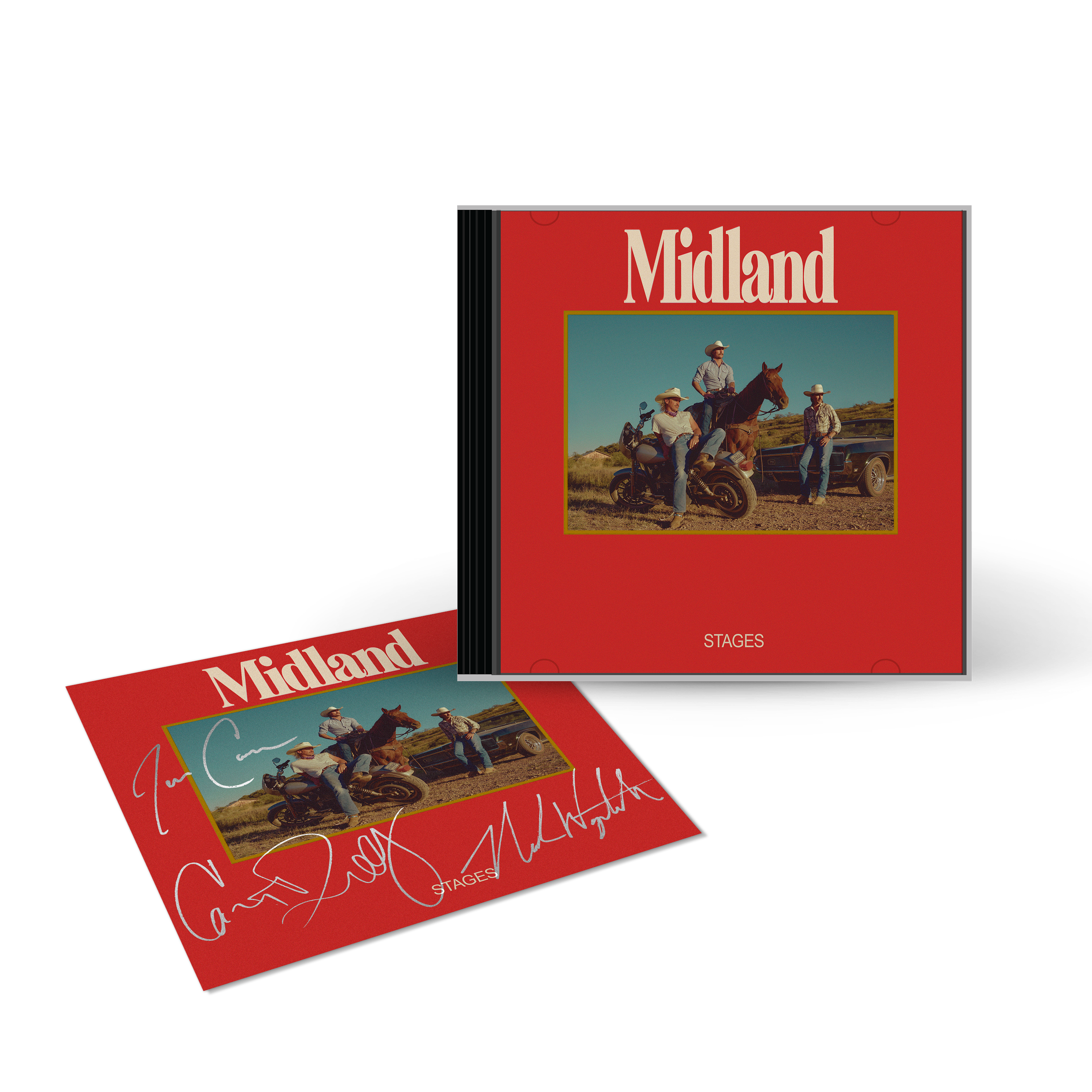 Stages CD + Signed Art Card